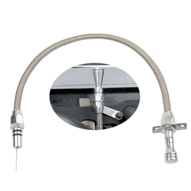 Car Flexible Stainless Transmission Gearbox Oil Dipstick 530mm Oil Measuring Rod for Chevrolet(Si...