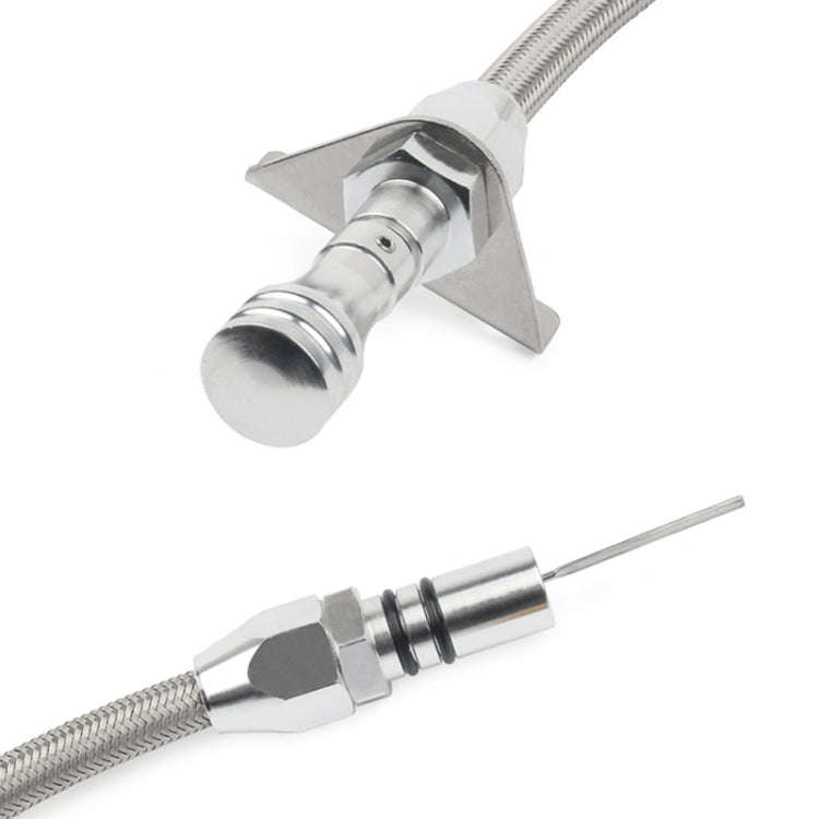 Car Flexible Stainless Transmission Gearbox Oil Dipstick 530mm Oil Measuring Rod for Chevrolet(Si...