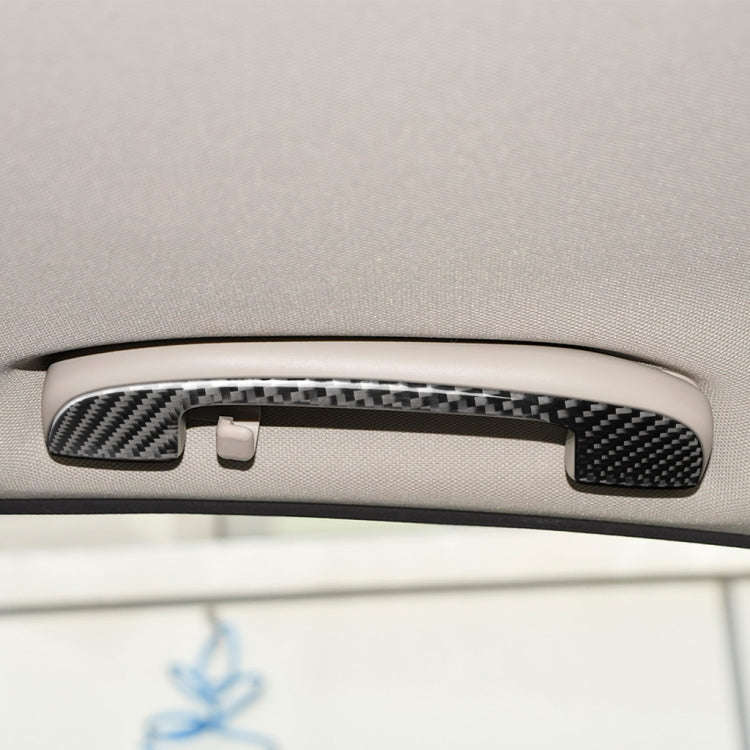 Car Carbon Fiber Armrest Decorative Sticker for Infiniti Q50 / Q60 2014-2020