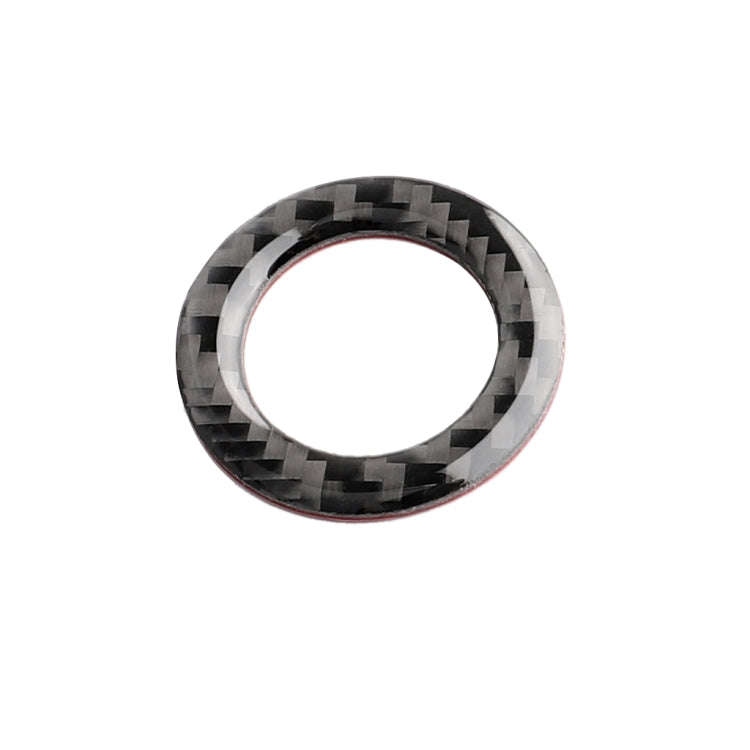 Car Carbon Fiber One-button Start Decorative Sticker for Infiniti Q50 / Q60 2014-2020