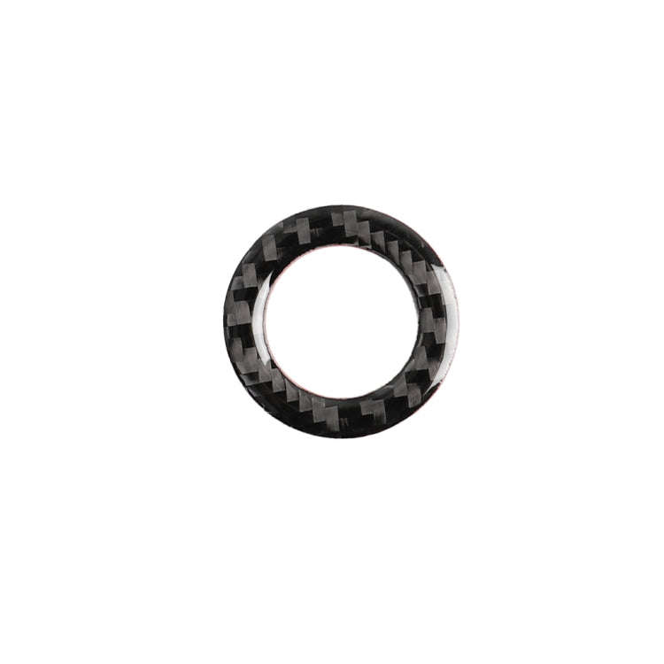 Car Carbon Fiber One-button Start Decorative Sticker for Infiniti Q50 / Q60 2014-2020