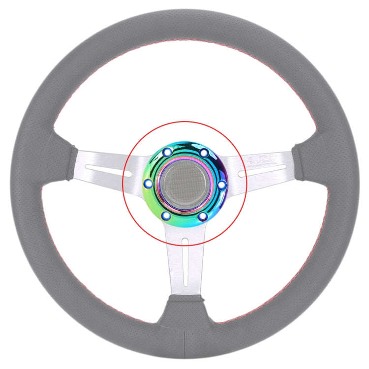 Car Colorful Steering Wheel Horn Button Push Cover
