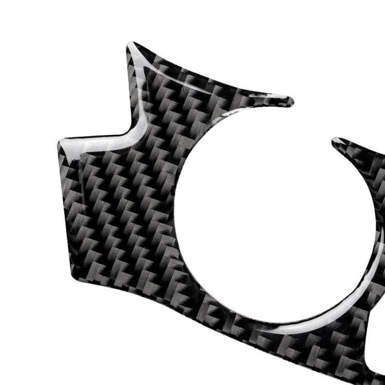 4 in 1 Car Carbon Fiber Steering Wheel Button Decorative Sticker for Lexus IS250 NX200 200t 300h,...