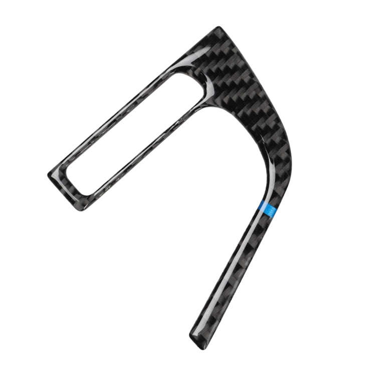 4 in 1 Car Carbon Fiber Blue Steering Wheel Button Decorative Sticker for Subaru Forester 2016-20...