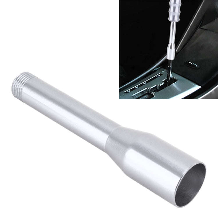 Car Modification Shift Lever Heightening Gear Shifter Extension Rod (Silver)