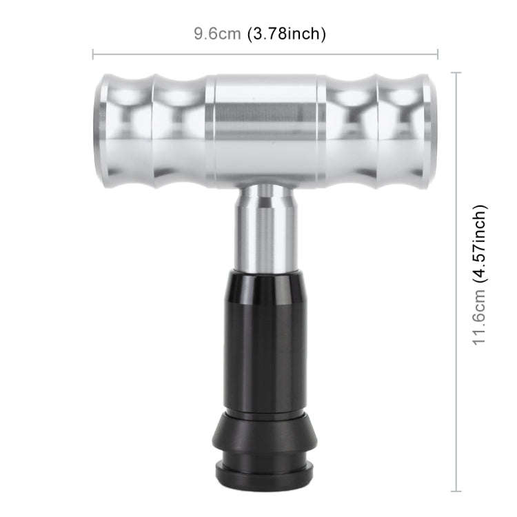 Universal Car Automatic Transmission Gear Shift Knob (Silver)