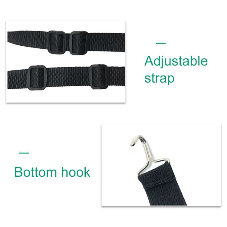 Car Front Seat Hanging Bag Mobile Phone Storage Bag (Red)