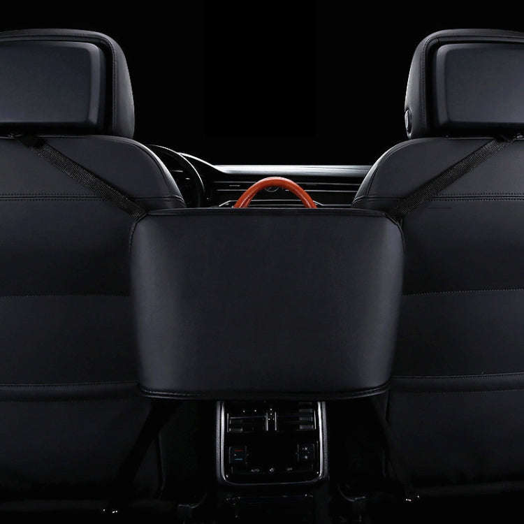 Car Front Seat Hanging Bag Storage Bag (Black)