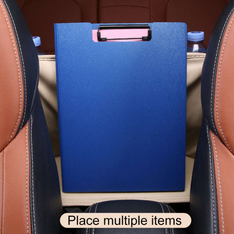 Car Front Seat Hanging Bag Storage Bag (Wine Red)