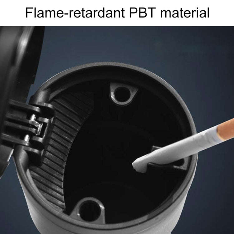 Car Heat Resistant Flame-retardant PBT Ashtray(Green)