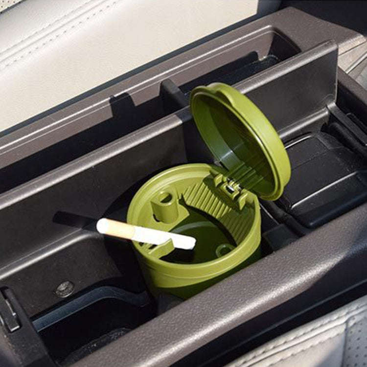 Car Heat Resistant Flame-retardant PBT Ashtray(Green)