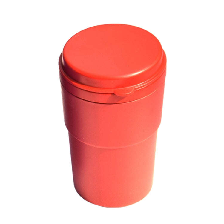 Car Heat Resistant Flame-retardant PBT Ashtray(Red)