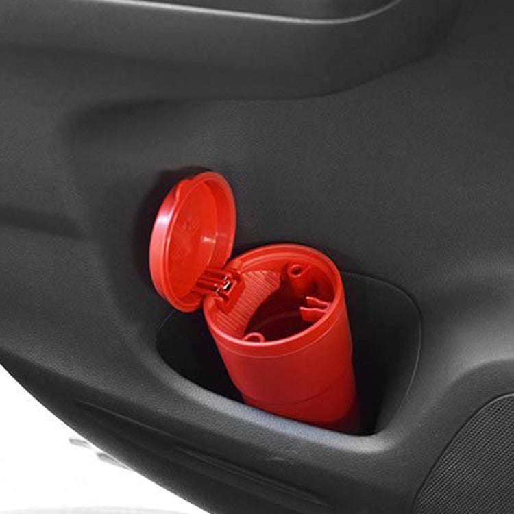 Car Heat Resistant Flame-retardant PBT Ashtray(Red)