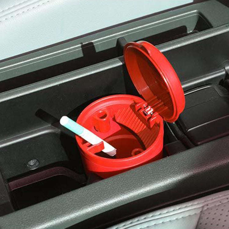 Car Heat Resistant Flame-retardant PBT Ashtray(Red)