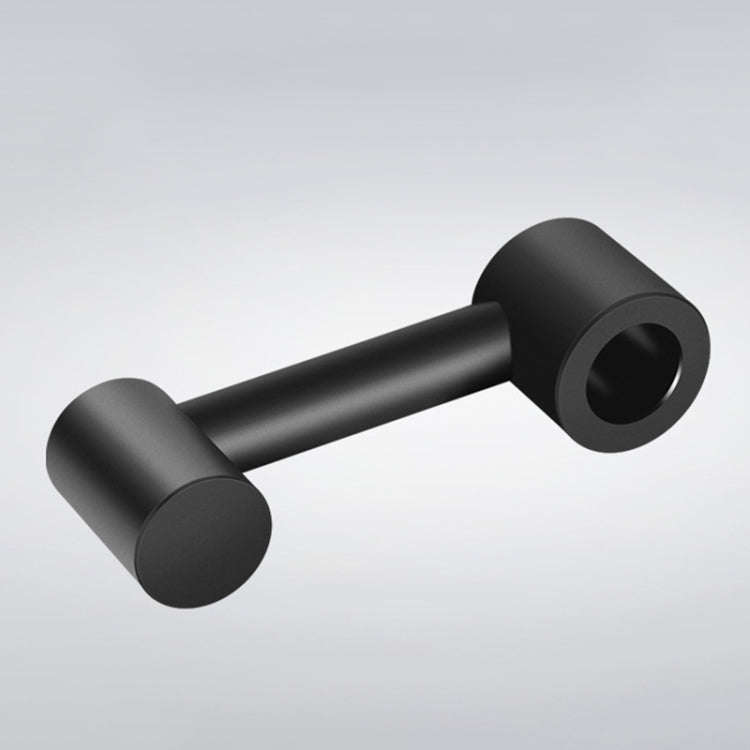Car Hidden Creative Aluminum Alloy Seat Hook Organizer Storage Hanger (Black)
