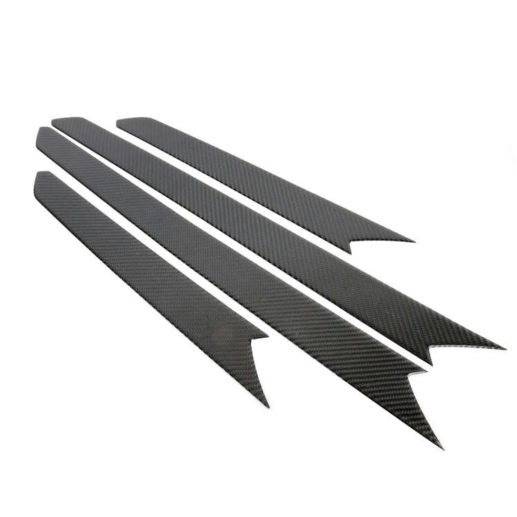 Car Carbon Fiber Door Panel Decorative Sticker for Volkswagen Tiguan L