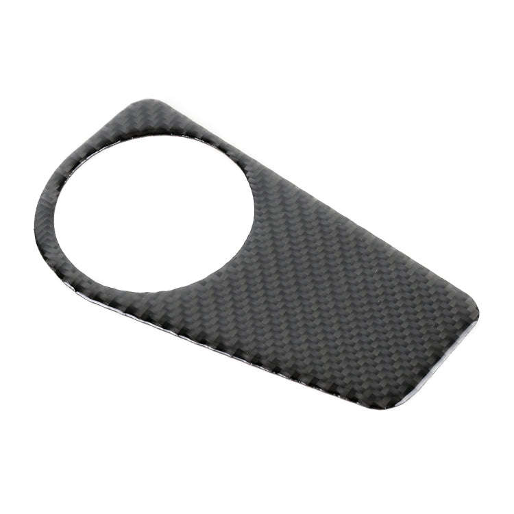 Car Carbon Fiber Headlight Switch Panel Decorative Sticker for Volkswagen Tiguan L, Low Configura...