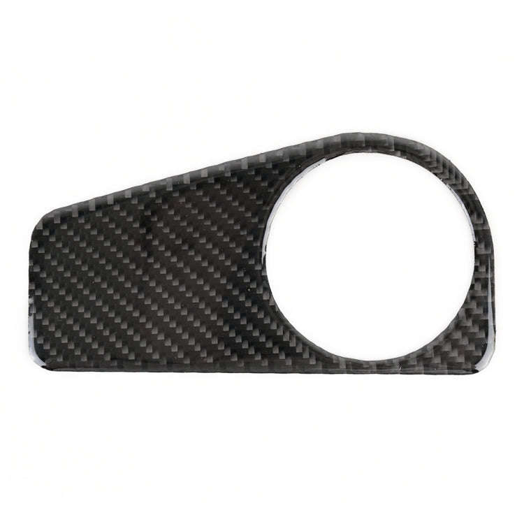 Car Carbon Fiber Headlight Switch Panel Decorative Sticker for Volkswagen Tiguan L, Low Configura...