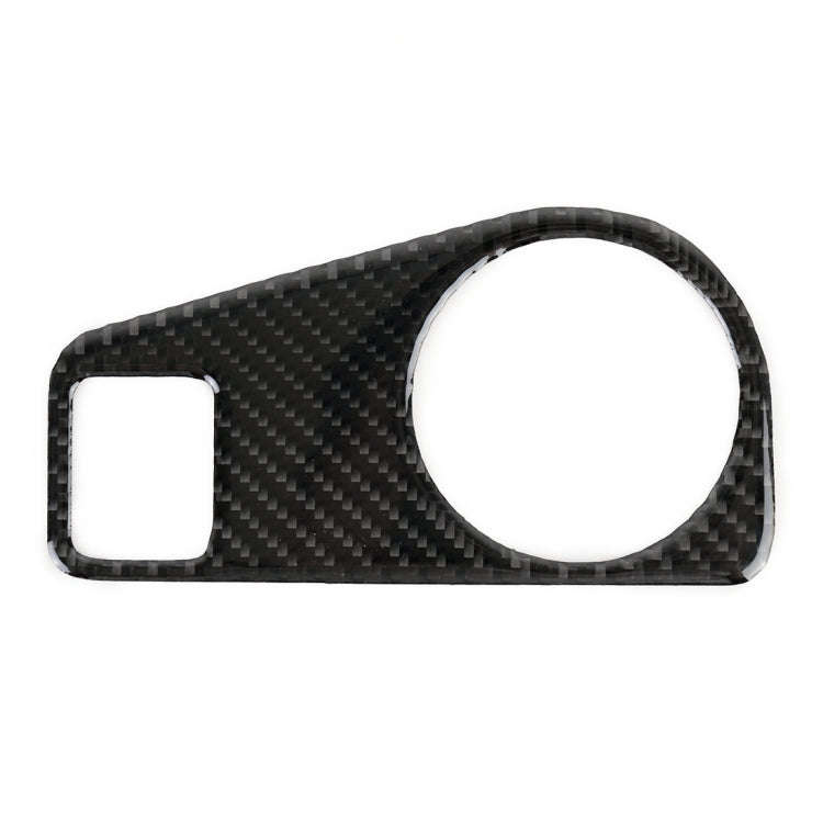 Car Carbon Fiber Headlight Switch Panel Decorative Sticker for Volkswagen Tiguan L, High Configur...