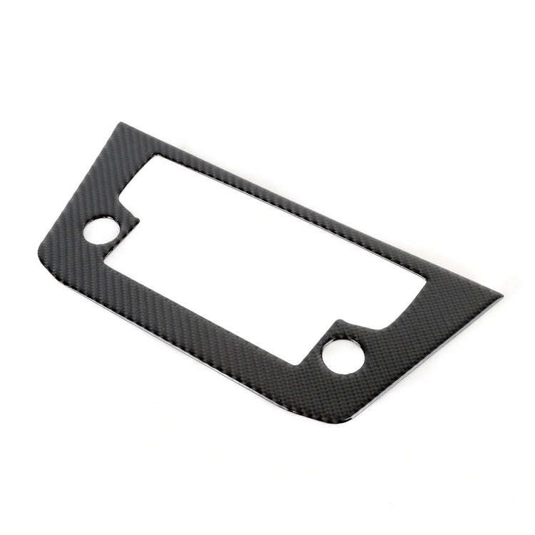 Car Carbon Fiber Navigation Frame Decorative Sticker for Volkswagen Tiguan L, Low Configuration