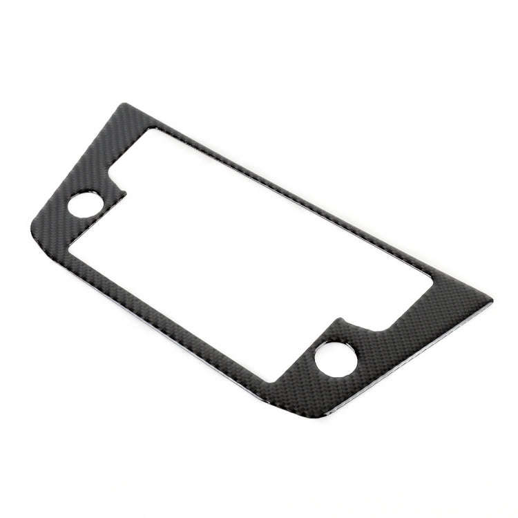 Car Carbon Fiber Navigation Frame Decorative Sticker for Volkswagen Tiguan L, High Configuration