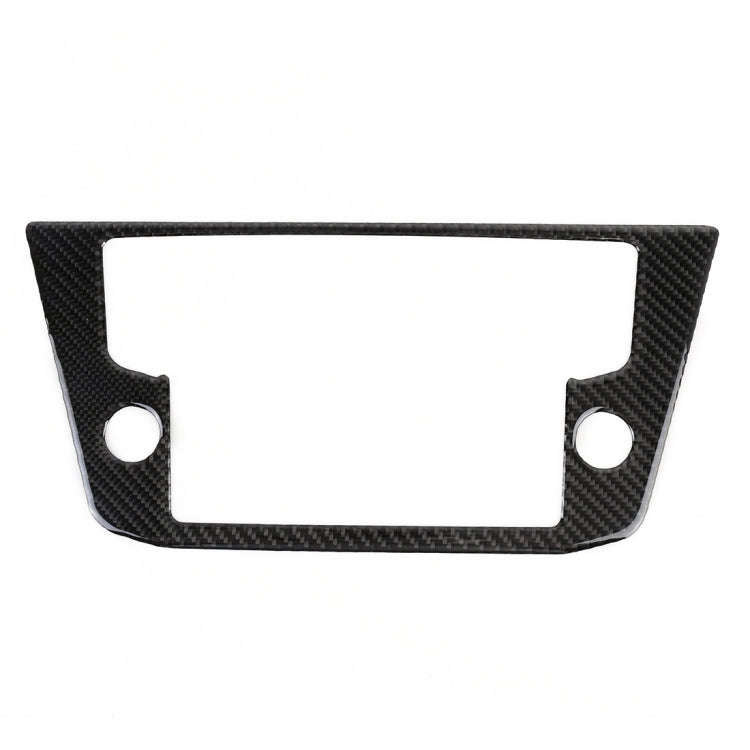Car Carbon Fiber Navigation Frame Decorative Sticker for Volkswagen Tiguan L, High Configuration