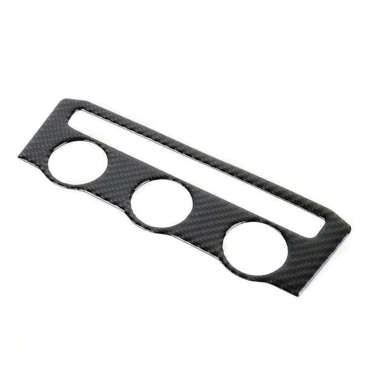Car Carbon Fiber Air Conditioning Panel Decorative Sticker for Volkswagen Tiguan L, Low Configura...