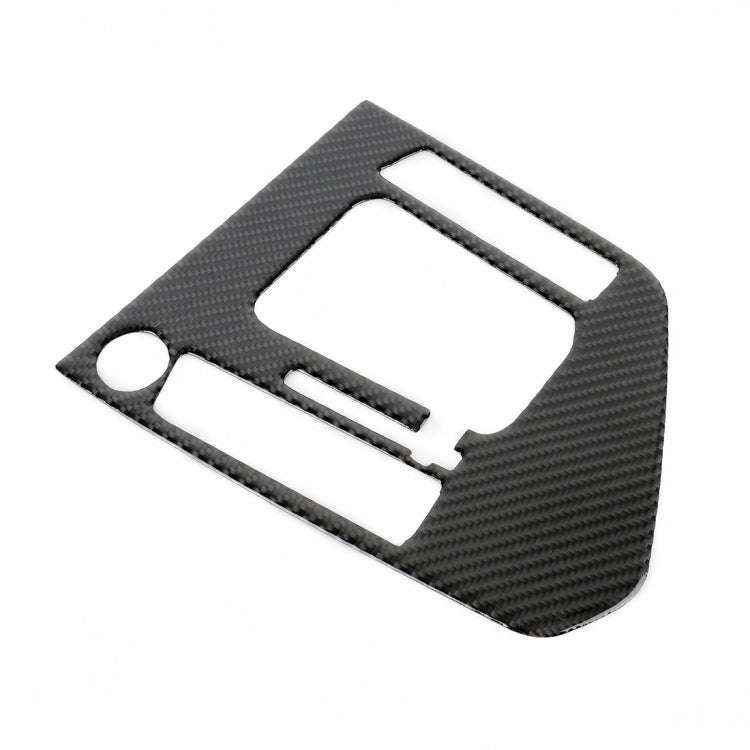 Car Carbon Fiber Gear Shift Panel Decorative Sticker for Volkswagen Tiguan L