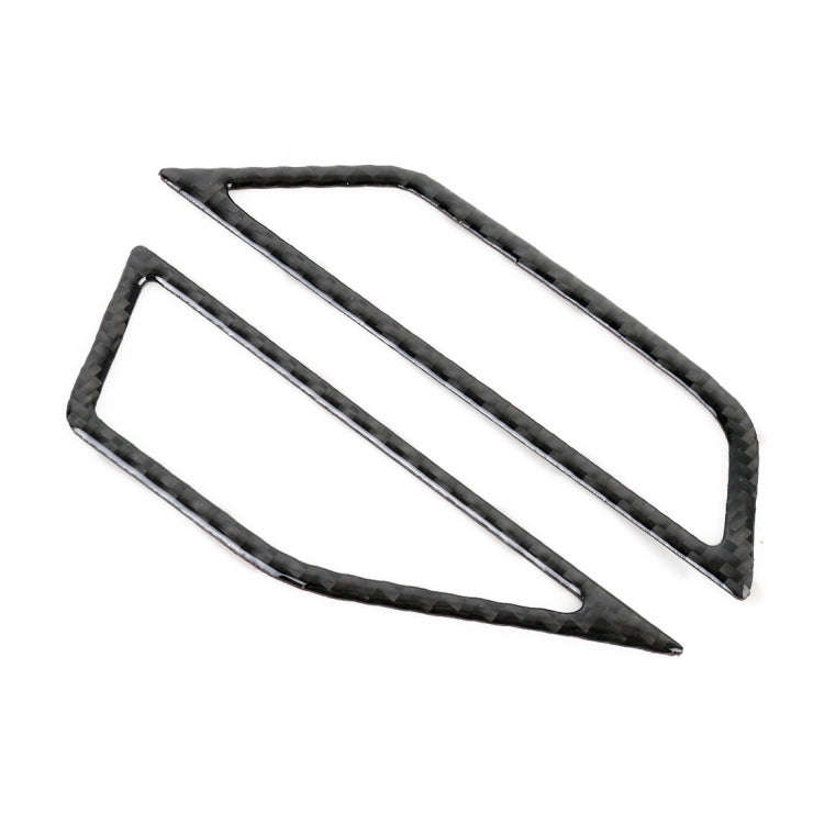 Car Carbon Fiber Dashboard Air Outlet Frame Decorative Sticker for Volkswagen Tiguan L