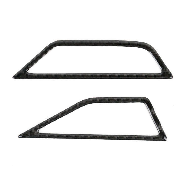 Car Carbon Fiber Dashboard Air Outlet Frame Decorative Sticker for Volkswagen Tiguan L