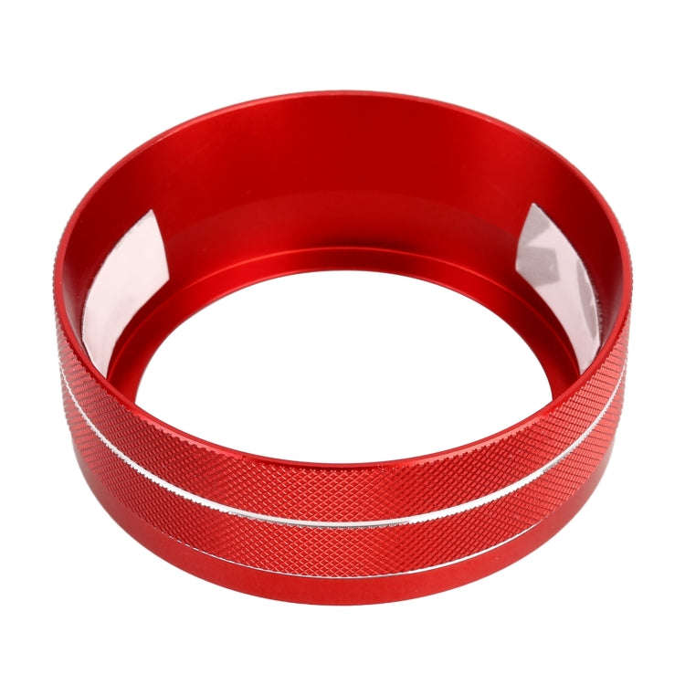 2 PCS Car Aluminum Alloy Air Conditioner Knob Case for Toyota RAV4 / Wildlander (Red)