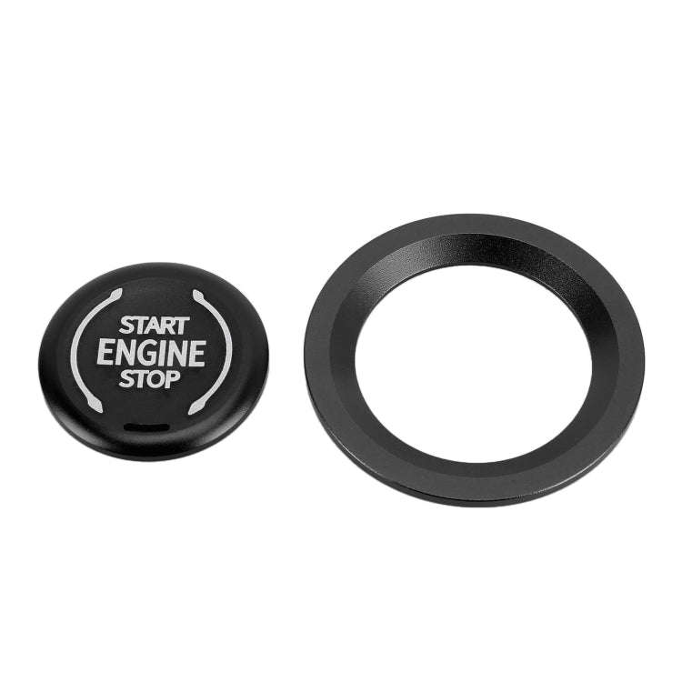Car Engine Start Key Push Button Ring Trim Metal Sticker Decoration for Cadillac CT5 CT4 XT4 XT6 ...