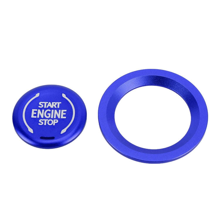 Car Engine Start Key Push Button Ring Trim Metal Sticker Decoration for Cadillac CT5 CT4 XT4 XT6 ...
