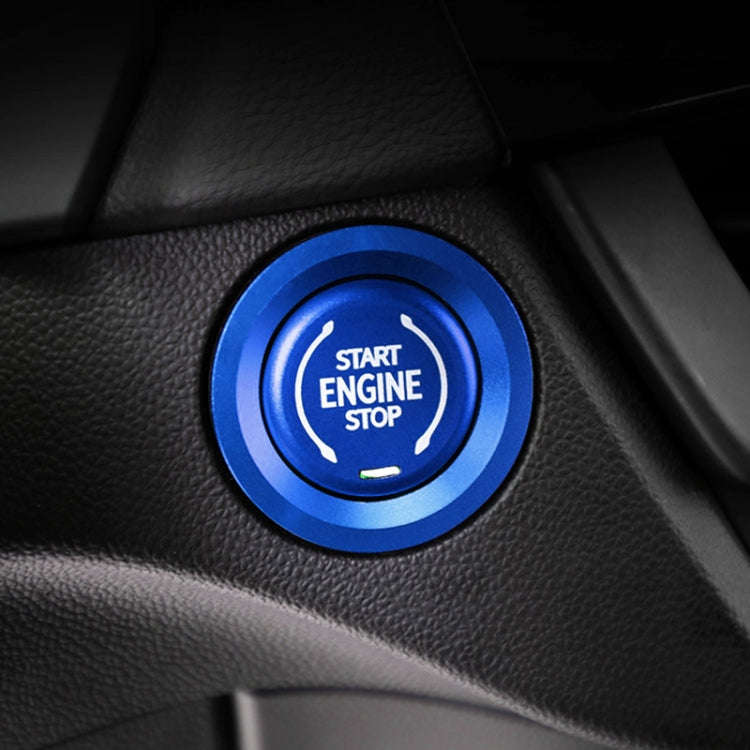 Car Engine Start Key Push Button Ring Trim Metal Sticker Decoration for Cadillac CT5 CT4 XT4 XT6 ...