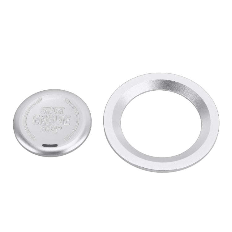 Car Engine Start Key Push Button Ring Trim Metal Sticker Decoration for Cadillac CT5 CT4 XT4 XT6 ...