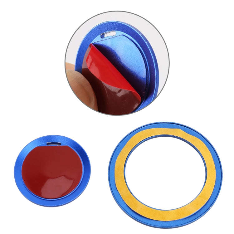 Car Engine Start Key Push Button Ring Trim Metal Sticker Decoration for Cadillac CT5 CT4 XT4 XT6 ...