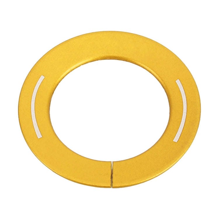 Car Engine Start Key Push Button Ring Trim Metal Sticker Decoration for Nissan X-TRAIL (Gold)