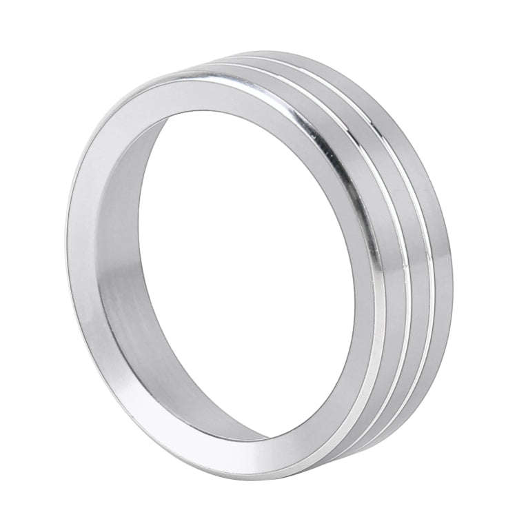 2 PCS Car Metal Air Conditioner Knob Case for Nissan X-TRAIL (Silver)