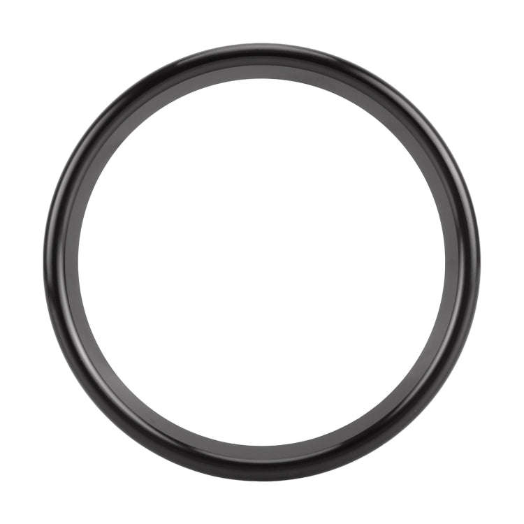 4 PCS Car Metal Air Outlet Decorative Outside Ring for Audi A3 / S3 / Q2L (Black)