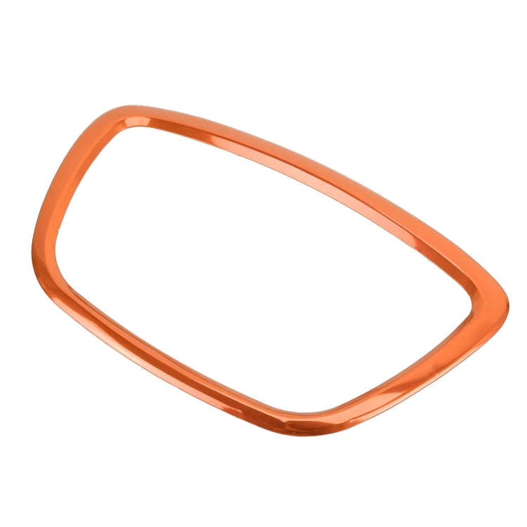 Car Auto Steering Wheel Ring Cover Trim Sticker Decoration for Audi (Orange)