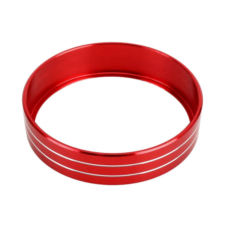 Car Metal Air Conditioner Knob Case for Mitsubishi ASX (Red)