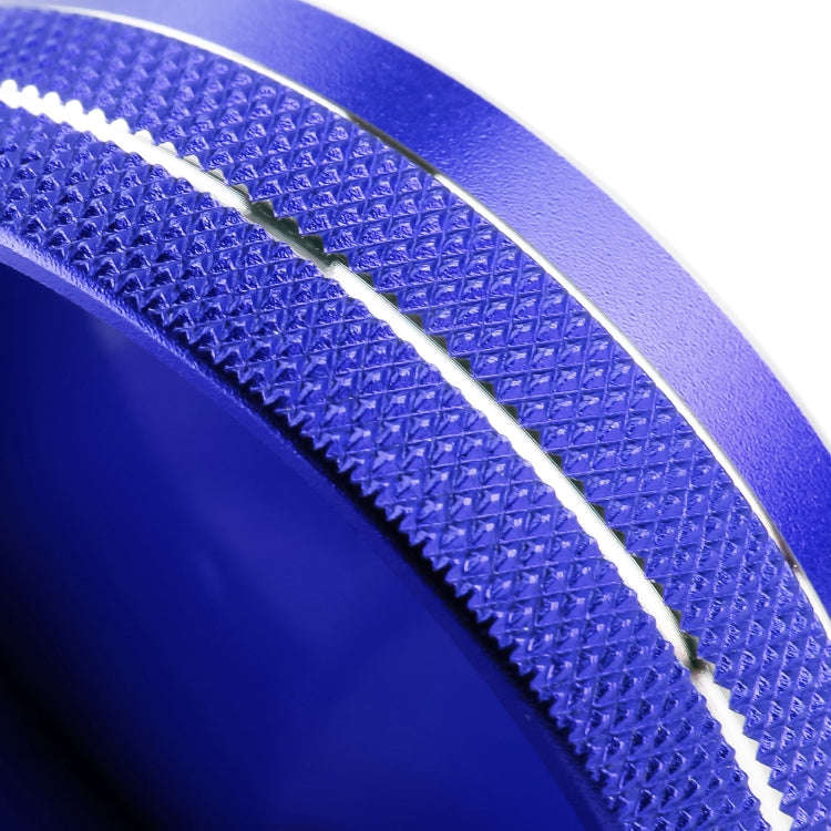 2 PCS Car Metal Central Control Knob Case for Cadillac (Blue)