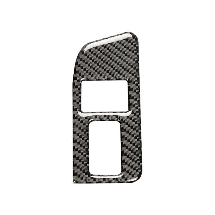 Car Carbon Fiber Trunk Switch Decorative Sticker for Subaru BRZ / Toyota 86 2013-2017, Right Driv...