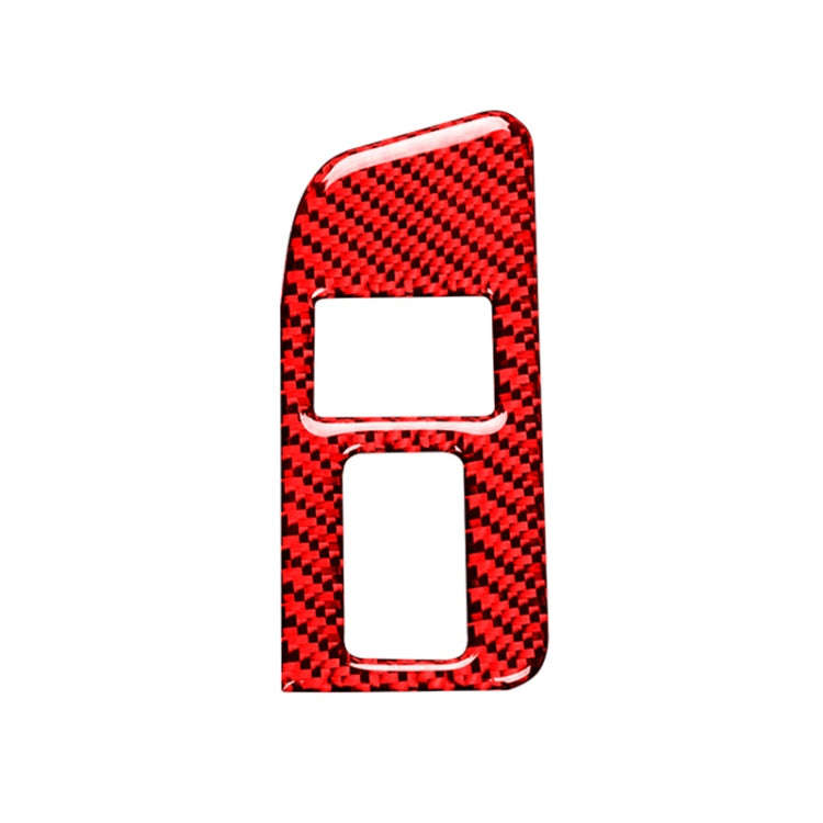 Car Carbon Fiber Trunk Switch Decorative Sticker for Subaru BRZ / Toyota 86 2013-2017, Right Driv...
