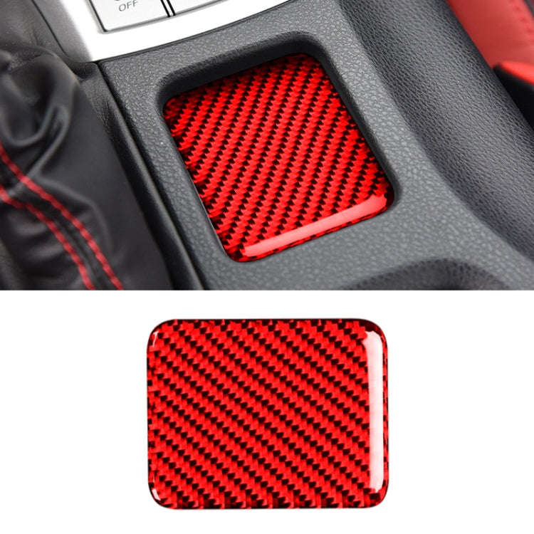 Car Carbon Fiber Seat Heating Panel Decorative Sticker for Subaru BRZ / Toyota 86 2013-2019, Left...