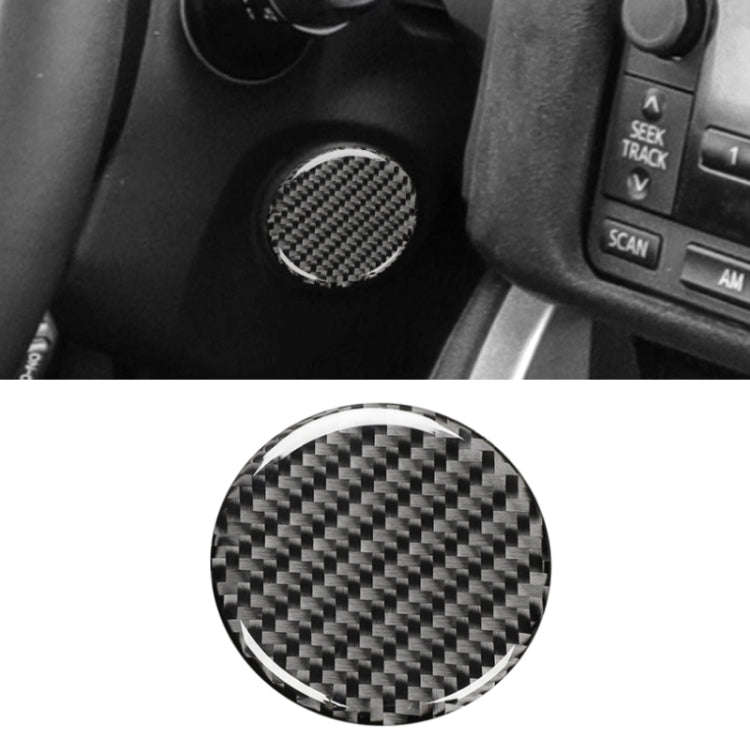 Car Carbon Fiber Fire Panel Decorative Sticker for Subaru BRZ / Toyota 86 2013-2017, Left and Rig...
