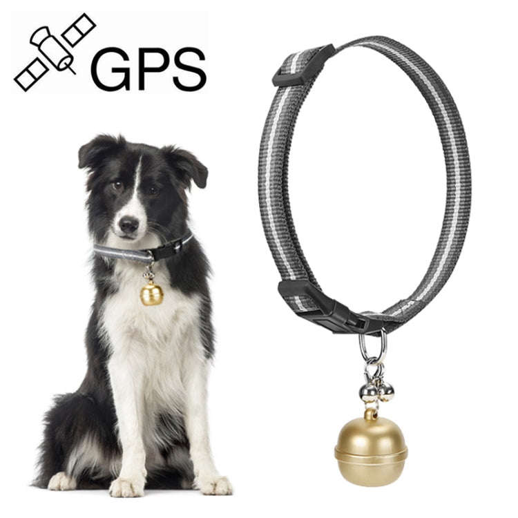 G15 2G IP67 Waterproof Pet GPS Tracker GPS + Beidou + AGPS + WiFi + Base Station Locator (Gold)