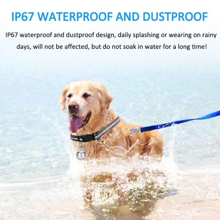 G15 2G IP67 Waterproof Pet GPS Tracker GPS + Beidou + AGPS + WiFi + Base Station Locator (Gold)
