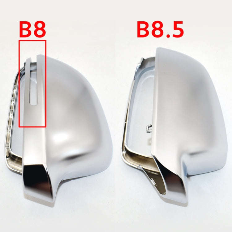 1 Pair For Audi A4 B8.5 Car Dynamic LED Turn Signal Light Rearview Mirror Flasher Water Blinker (...