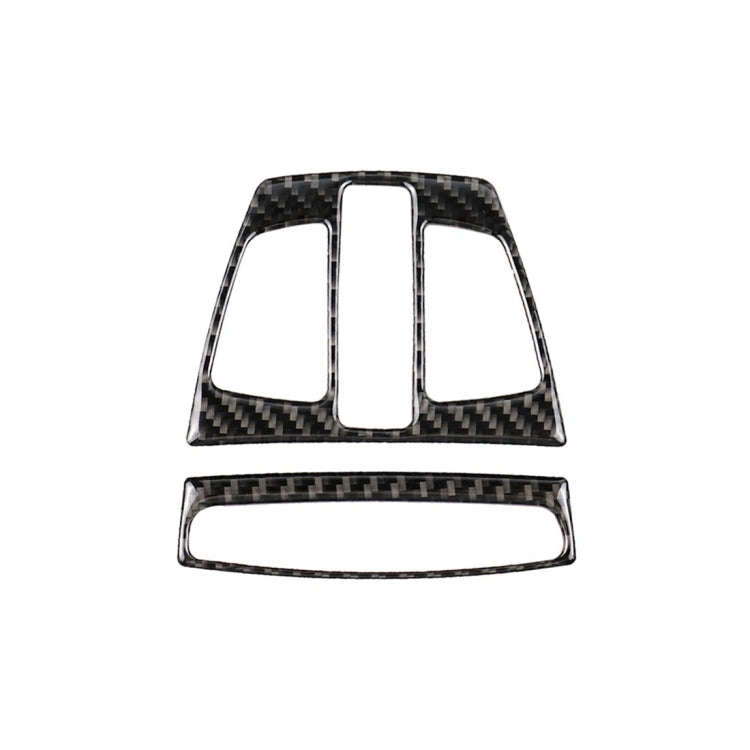 Carbon Fiber Car Reading Light Panel Decorative Sticker for BMW F20 2012-2017 / F30 / F34 / F32 2...